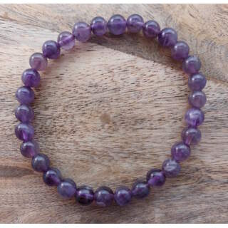 amethist armband 6mm A kwaliteit